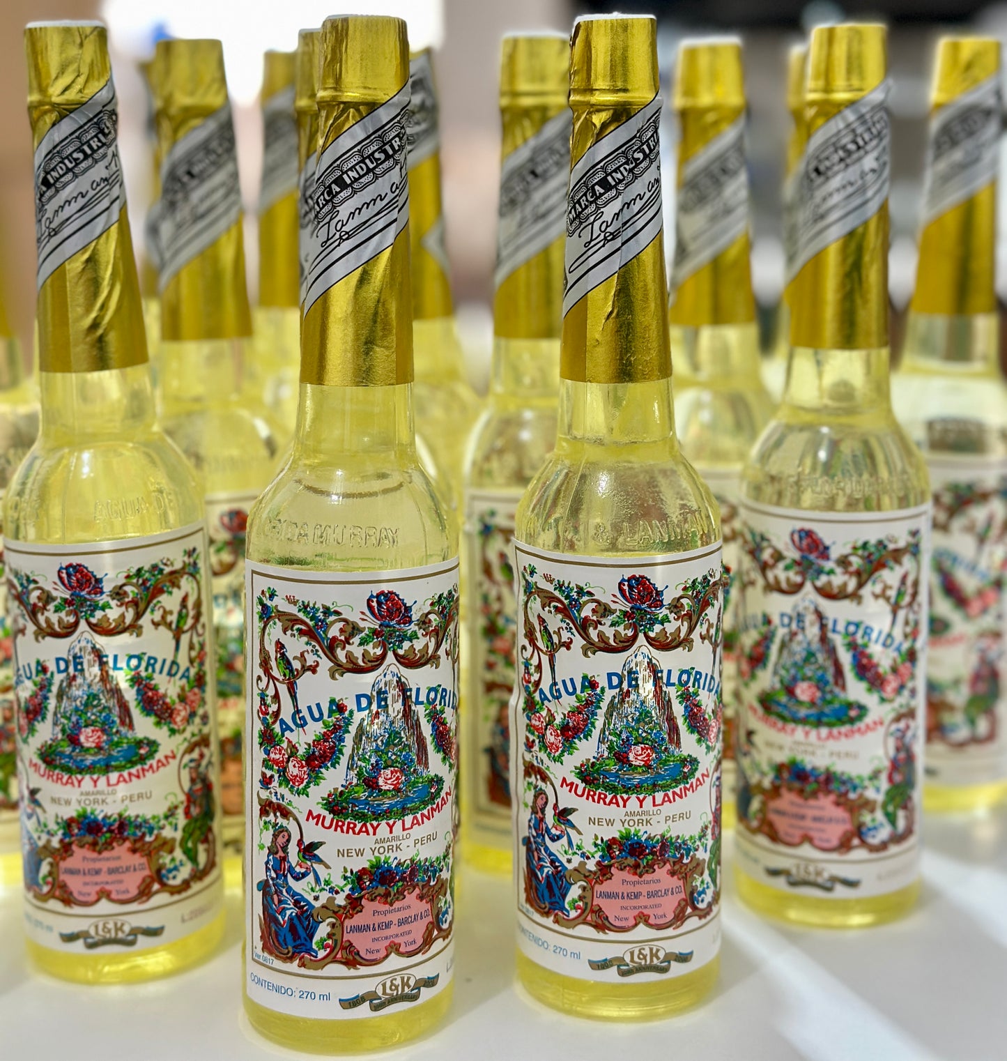 Agua de Florida 薩滿秘魯黃金花水