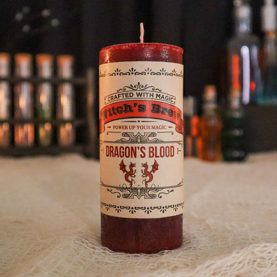 Witch's Brew Dragon's Blood Candle 龍血保護女巫蠟燭