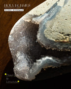 Clear Quartz with Limonite〔白水晶共生褐鐵礦 〕