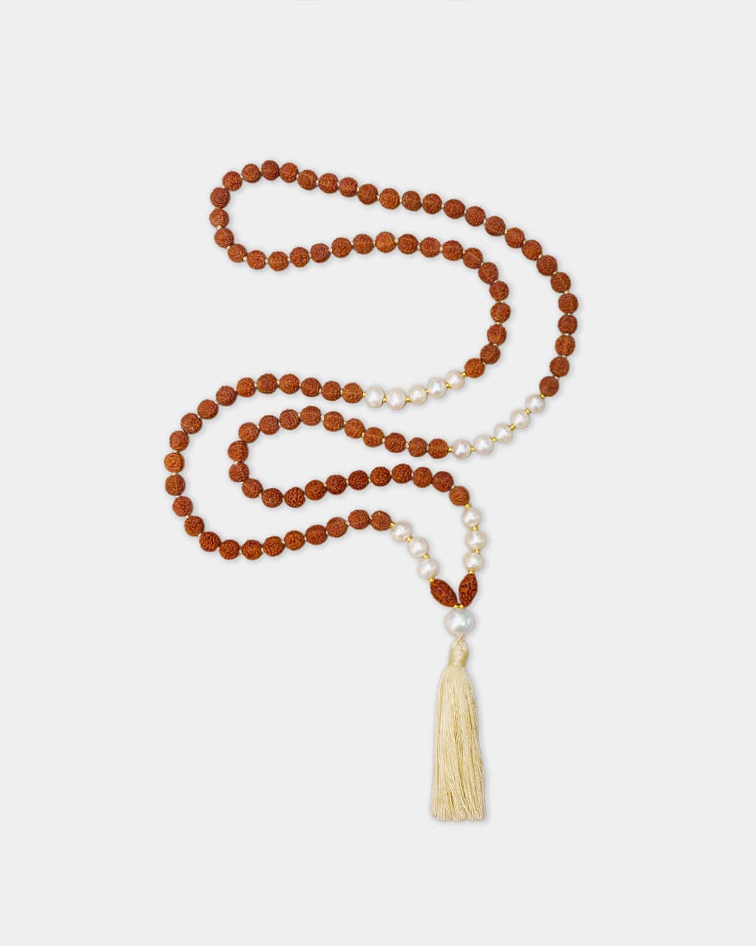 Moon Pearl Mala 108 beads