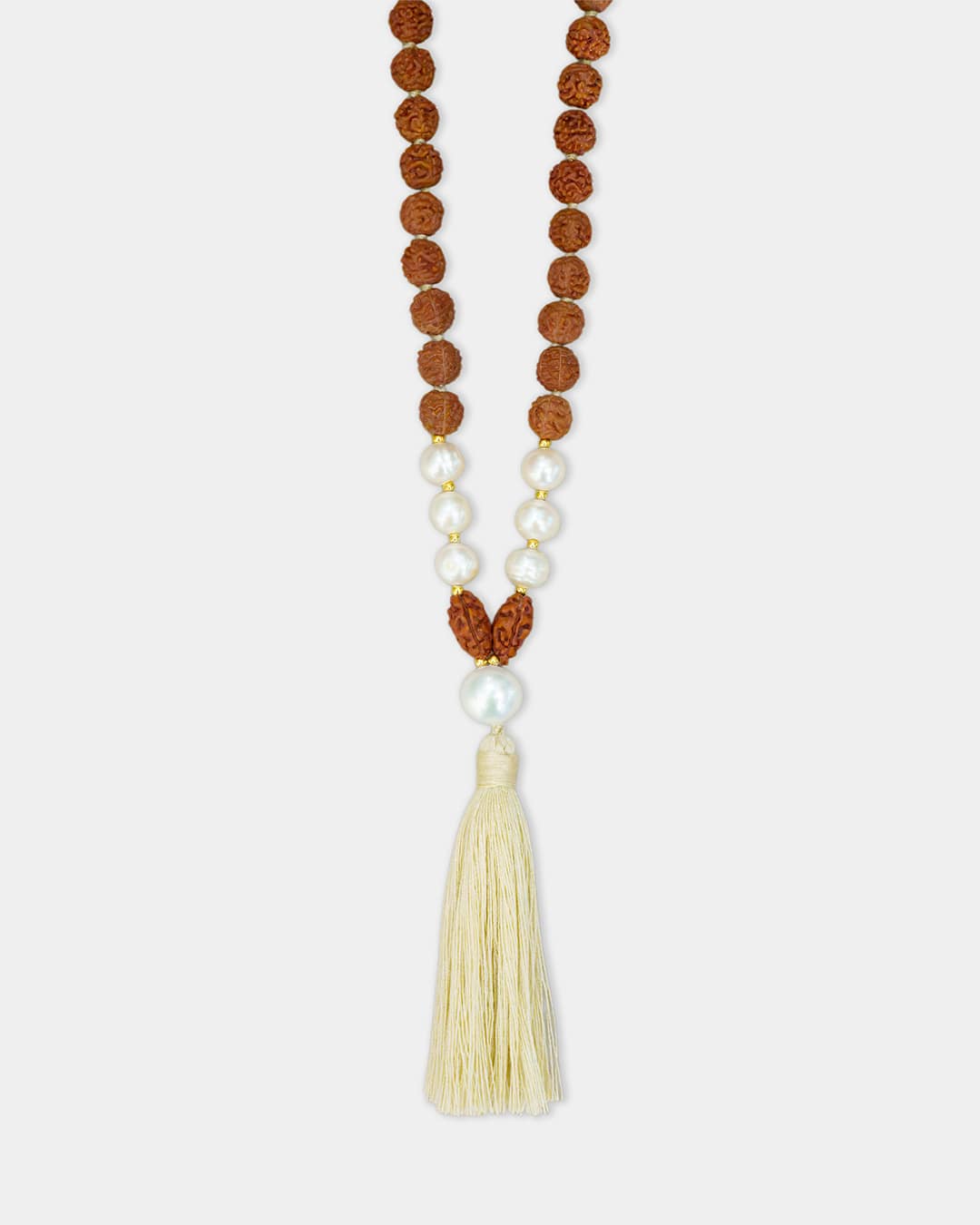 Moon Pearl Mala 108 beads