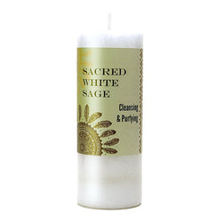 Sacred White Sage Candle 神聖白色鼠尾草蠟燭