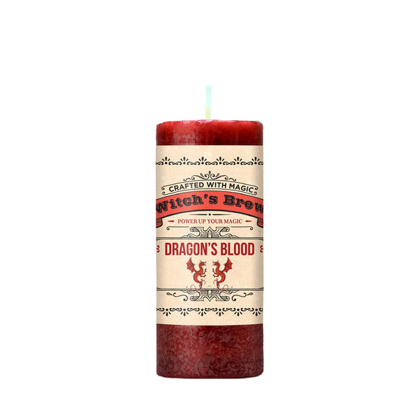 Witch's Brew Dragon's Blood Candle 龍血保護女巫蠟燭