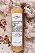 Venus Intention Beeswax Candle - Holy Bubbles