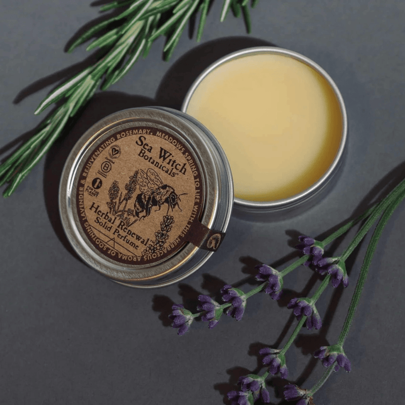 Solid Perfume - Herbal Renewal - Holy Bubbles