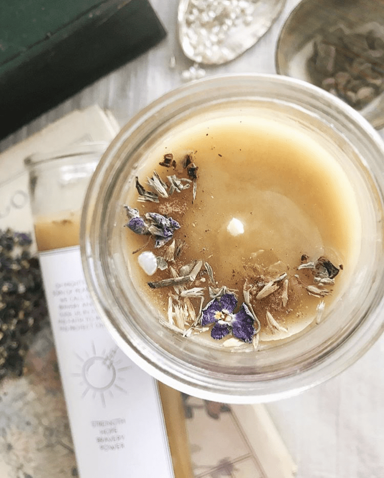HB x Astatula | The Pearl of the East Intention Beeswax Candle - Holy Bubbles